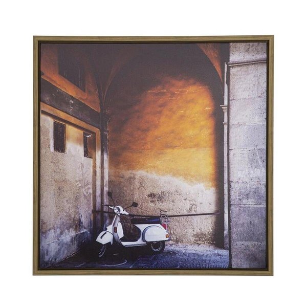 Manmade 22 x 22 in. Le Velo II - Photo by Veronica Olson, Printed on Canvas, Framed MA2509564